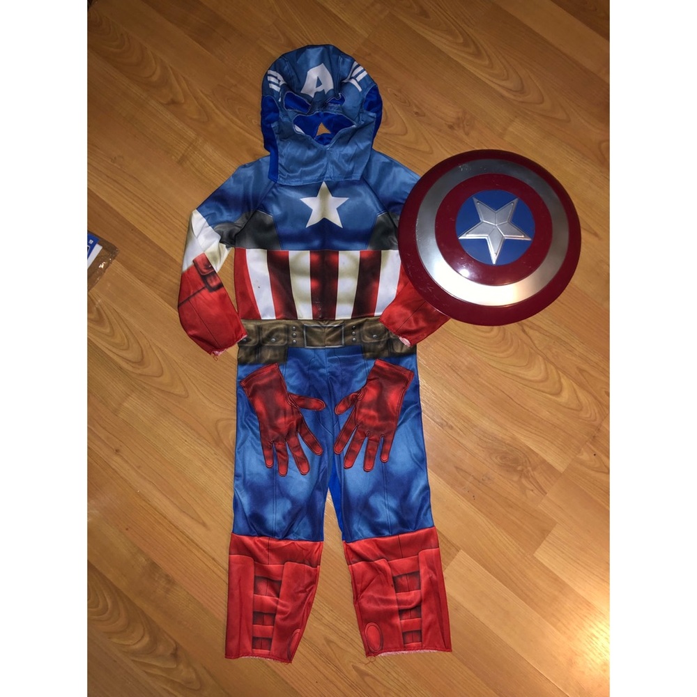 Captain America toddler costume